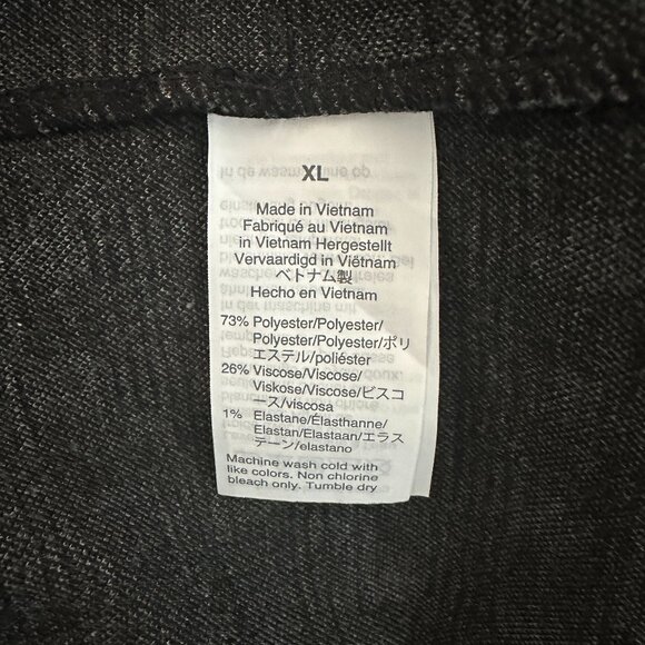 MADEWELL mockneck tee dress in glen plaid size XL - Picture 5 of 5